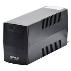 UNITEC - Ups Interactiva De 600va/360w Con 6 Tomas (4 Backup)