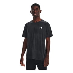 UNDER ARMOUR - Camiseta Hombre STREAKER DECO DIA Negro