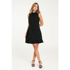 RAGGED - Vestido antonieta Negro