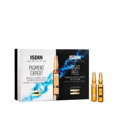 ISDIN - Set Tratamiento de Manchas Isdinceutics Día y Noche Isdin Incluye : 20 Unidades