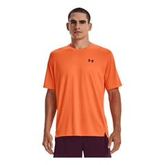 UNDER ARMOUR - Camiseta Hombre TECH VENT SS Naranja