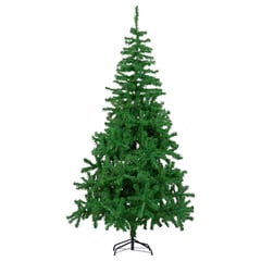 SKYGREEN - Arbol de Navidad Pino Artificial 2.10m Frondoso Follaje - Verde