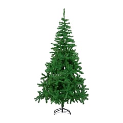 SKYGREEN - Arbol de Navidad Pino Artificial 180cm Frondoso Follaje - Verde