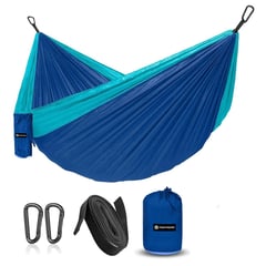 FITNICS - Hamaca Camping Pentagon Liviana Para 2 Personas + Estuche