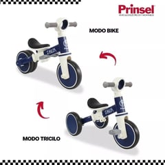 PRINSEL - Bici Balance Ticiclo 2 En 1 Forza Azul