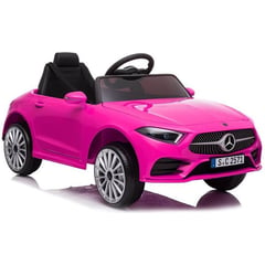 MERCEDES BENZ - Carro Electrico Niños Mercedes B Control Luces 12V - Fucsia