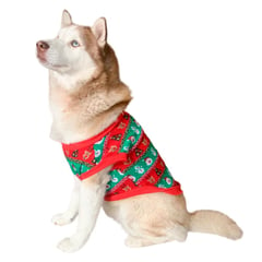 DIANSHENG - Saco Traje Buzo Navideño Para Perro Gato Talla S