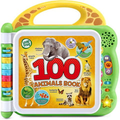 LEAPFROG - Libro Musical Bilingüe 100 Animales Con Sonidos