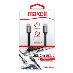 MAXELL - CABLE USB-C TIPO C A C BLACK