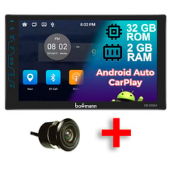 BOWMANN - Radio Carro Android 11 2 + 32Gb GPS Bluetooth Pantalla 7'' HD