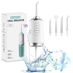 JAYSTORE - Irrigador Oral Recargable Limpiador Dental Higiene Cuidado Bucal IPX7