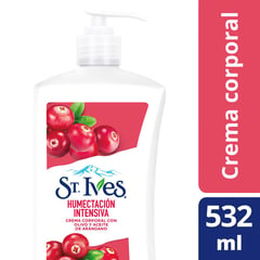 ST IVES - Crema Corporal Humectacion Aceite de Arandano St. Ives 532 ml