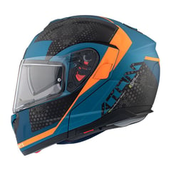 MT HELMETS - ATOM SV ADVENTURE B7 AZUL MATE TALLA L