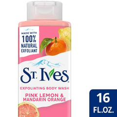 ST IVES - Jabon Corporal St. Ives Limón Rosa y Mandarina Naranja 473 ml