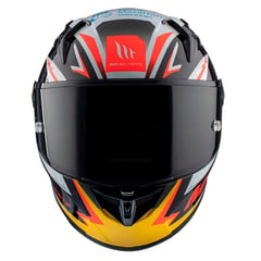 MT HELMETS - KRE+ CARBON ACOSTA A37 AZUL MATE TALLA L