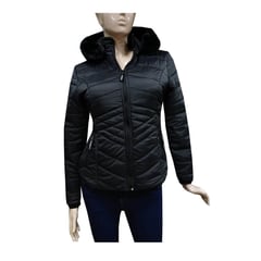 LIMAR - Chaqueta Impermeable corta Para Mujer Color NEGRO