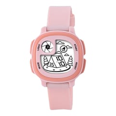 DAYOSHOP - Reloj Impermeable Niña Niños Digital Paisaje Luz Estuche