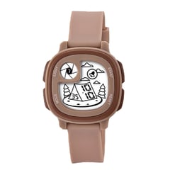 DAYOSHOP - Reloj Impermeable Niña Niños Digital Paisaje Luz Estuche