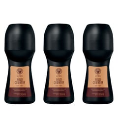 AVON - Desodorante Wild Country Hombre x 3 Unidades de