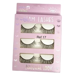 TRENDY - Pestañas postizas Glam Lashes Natural No 17