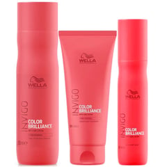 WELLA - Shampoo Acondicionador y termoprotector Invigo Brilliance