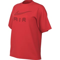 NIKE - Camiseta Mujer Tee Bf Nike Air - Rojo