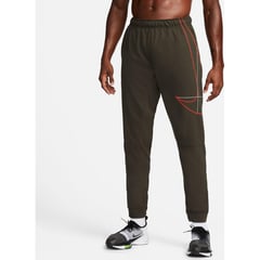 NIKE - Pantalón sudadera Hombre Dry-Fit Fleece Pant Taper - Verde oscuro