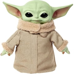 MATTEL - Peluche Figura Baby Yoda Star Wars Grogu Squeeze And Blink