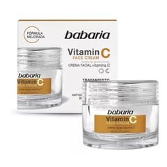 BABARIA - Crema Facial Babaria Vitamina C 50ml Tratamiento Antioxidante