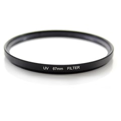 XIT PHOTO - Filtro uv skylight protector 67mm para canon nikon - negro