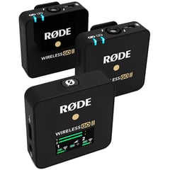 RODE - Micrófono wireless go ii microfono de solapa 2.4ghz para camara