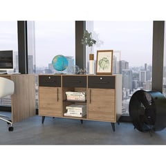 RTA MUEBLES - Archivador bilbao miel/wengue amw 4326