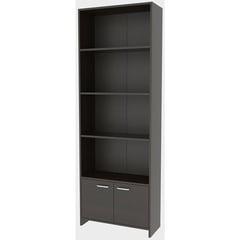 RTA DESIGN - Biblioteca de 180 cm con puertas-wengue