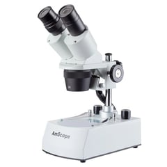AMSCOPE - Estereomicroscopio Binocular Frontal 20X-80X