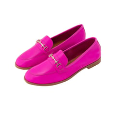 MARIO HERNANDEZ - Mocasín loafer gardenia fucsia Julia