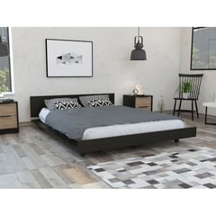 RTA DESIGN - Cama 1.60 kaia cwm 3876 wengue/miel 51,5 x 160,0 x 212,5 rta muebles