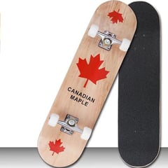 ONE PIXEL - Tabla Skate Patineta Profesional 100 Pino Canadiense