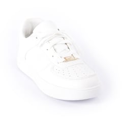 PRICE SHOES - Priceshoes Tenis Moda Mujeres 702PU11W24BLANCO