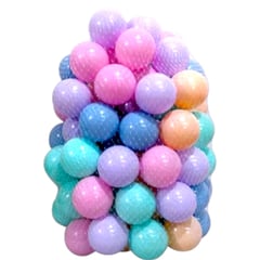 GENERICO - PELOTAS DE COLOR PASTEL BULTO X 20O