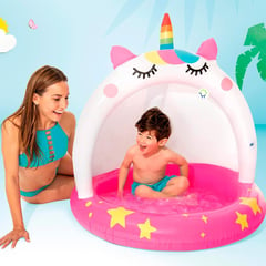 COMPRALOENCASA COM - Piscina Unicornio Inflable Infantil 58438NP