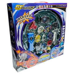 Estadio Trompo Beyblade Batalla Arena Lanzador Grande Acceso