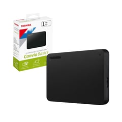 TOSHIBA - Disco Duro Externo Canvio Basics 1tb Negro Usb 3.0