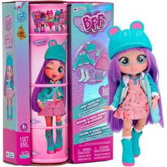 IMC TOYS - Muñeca BFF by Cry Babies Bebe Llorona Lala 7.8 pulgadas