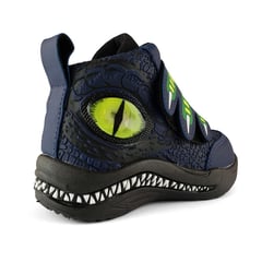 TITINOS - Botin Dinosaurio Niño Velcro Azul