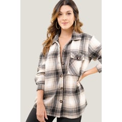 RAGGED - Chaqueta tipo camisa Negro