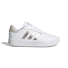 ADIDAS - Tenis Mujer Court Plataforma - Blanco-Beige