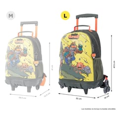 TOTTO - Morral Con Ruedas Brawlmaster L