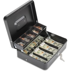 KOBALT - Caja de dinero con bandeja para efectivo
