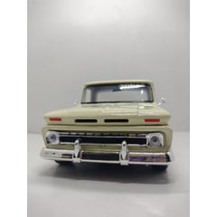 MOTORMAX - CARRO CHEVY C10 FLEETSIDE PICKUP CREMA ESCALA 124