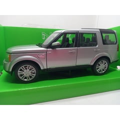 WELLY - CARRO LAND ROVER DISCOVERY 4 gris ESCALA 1/24 DE COLECCIÓN